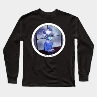 Monster Girl Feeling Blue Long Sleeve T-Shirt